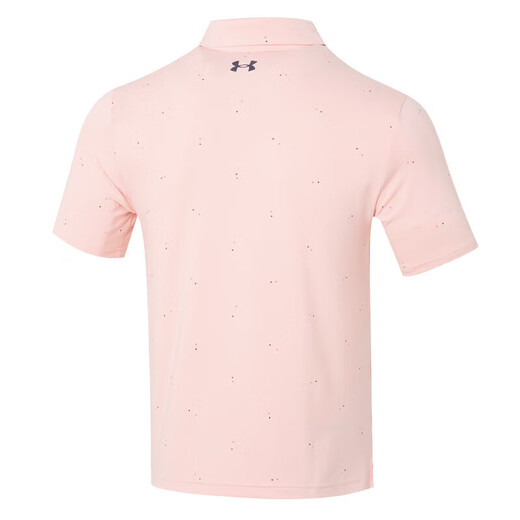安德玛（Under Armour）官方男短袖 夏季新款运动服高尔夫训练透气POLO衫宽松轻薄休闲T恤 1378677-673/轻质透气 M