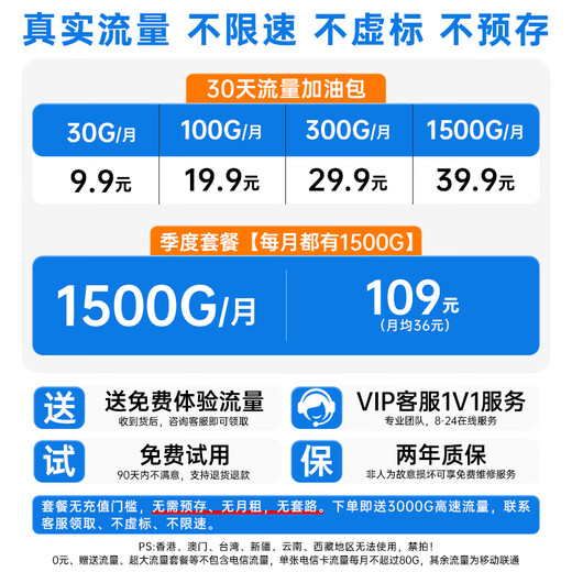 Xianji (XIANJI) offers free 1500G traffic, portable wifi6 card-free wireless mobile unlimited traffic car wireless network card, upgraded charging model WiFi6* eight cores and eight antennas, smart package