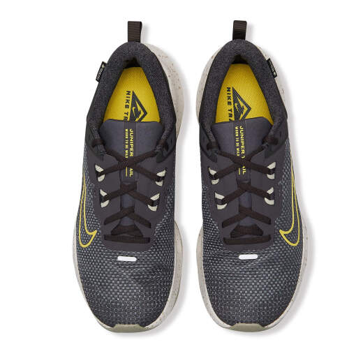 Nike (Nike) Juniper Trail de Juniper 2 Gore-Tex Impload Water's Cross-Country Running Shops HM9734 200 Medium Grey/Shock Amarillo/Desierto Khaki/Phantom Grey 42.5