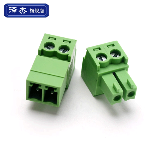 Zejie 3.5MM small spacing solder-free air butt terminal block XK15EDGRK-3.5 male and female plug 7P solder-free socket + plug