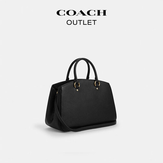 COACH new outlet women's bag SAVANNAH large size CARRYALL handbag crossbody bag IM/black