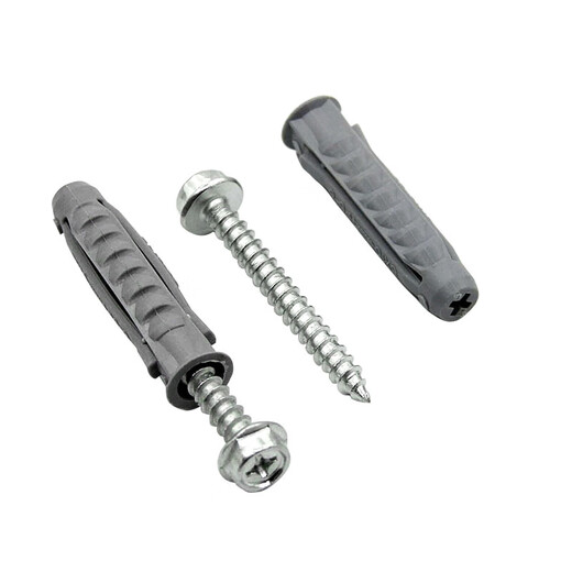 Jingxuan LCD TV mount expansion screw tetrahedral plastic expansion tube nail TV bracket expansion screw M10 10*50 (4 sets)