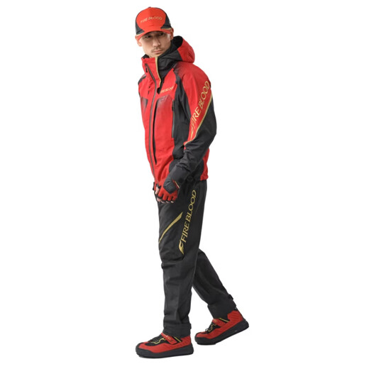 SHIMANO RA-160Y Thermal insulation waterproof and breathable rock fishing suit set rock fishing suit black L size