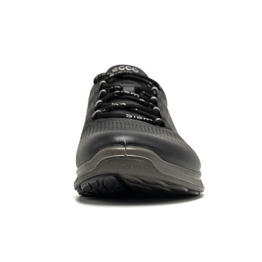 ECCO Aibu classic men's shoes spring and summer casual shoes cushioning comfortable breathable sports shoes steadibu 837514 [spot] Black 837514-01001 40