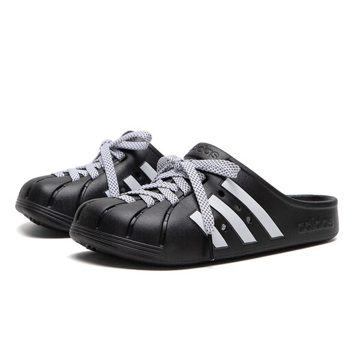 阿迪达斯 （adidas）男女鞋正品2025夏季新款运动休闲轻便凉拖鞋情侣大头洞洞鞋沙滩鞋 JH9848 36.5