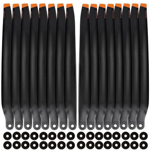 Sweet Miaomiao Dji Protección de plantas agrícolas UAV TTT La hélice de la cuchilla de fibra de carbono tiene alta dureza T100 Fibra de carbono Estampada 6623 Set 16 piezas