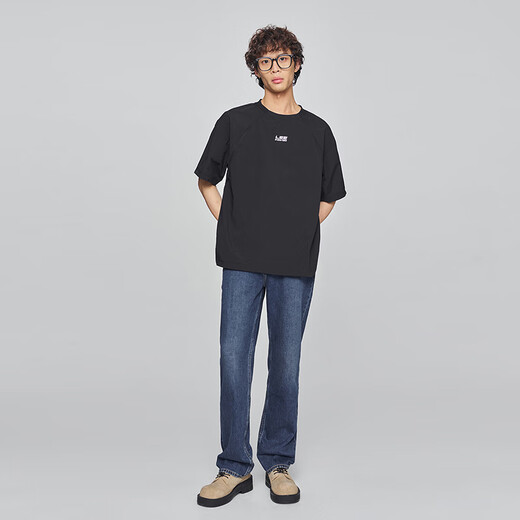 Lee [Ended by Zhang Linghe] The same 25 new product in the mall 753 comfortable mid-waist straight dark blue men's jeans dark blue 32