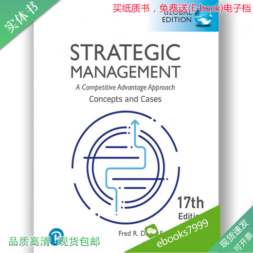 Strategic Management_ A Competitive Advantage Approach - Concepts and Cases- 17th E-book