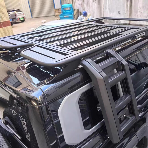 Litian Roewe RX8 / Palato Modified Aluminium Alloy Roof Extension Plateforme Plateforme Pergeot 5008 TUDA Pliage d'échelle ÉCLADE ÉCLAGE VEUILLE