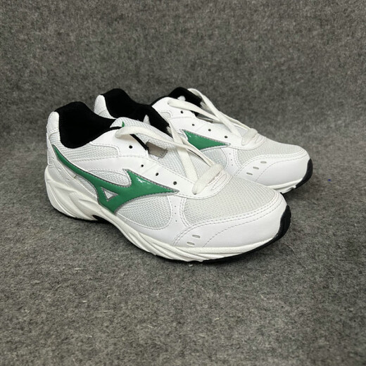 美津浓（MIZUNO）Mizuno美津浓 女子SCHOOL潮流复古休闲鞋网面鞋 白色/红色 29KN13662 34 210mm