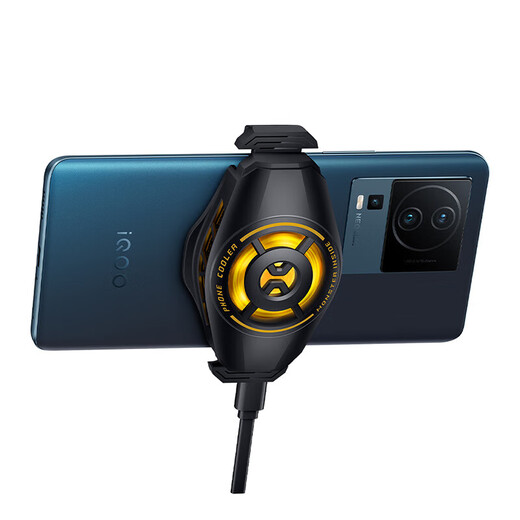 Vivo Original iQOO Radiator 2 Neo Cooling Back Clip Game Cooling Magic Mute Chip Refrigeration Fan Anti-accidental Touch Apple Huawei Xiaomi Mobile Phone Universal iQOO Cooling Back Clip 2 Neo