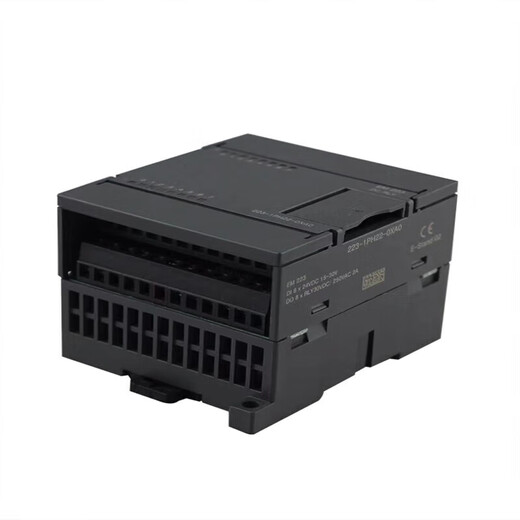 Side to Qi compatible PLC programmable controller S7200 digital expansion module EM221222 6ES7-223-1BL22 dark gray