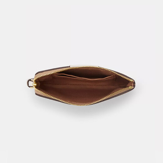 Coach (Coach) [Direkter Markenversorgung] Frauen klassischer Logo Stripe Muster Ecke Reißverschluss Handgelenk Tasche CW854ImxDM