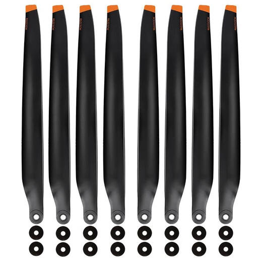 Sweet Miaomiao Dji Protección de plantas agrícolas UAV TTT La hélice de la cuchilla de fibra de carbono tiene alta dureza T100 Fibra de carbono Estampada 6623 Set 16 piezas