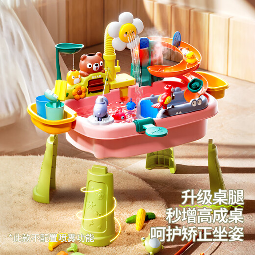 
Xinge children's dishwasher toys electric dishwasher slide to have a house kitchen birthday gift sunflower pink