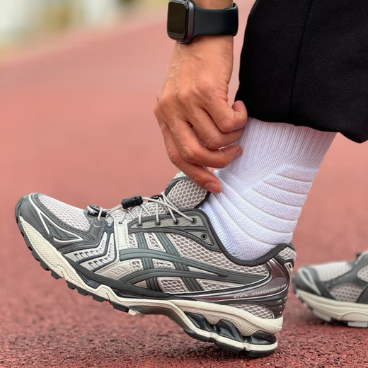 亚瑟士（ASICS）Kayano14 韩国限定新款休闲男跑步鞋复古减震女运动鞋 1203A549-400【迷雾蓝】保障 37.5