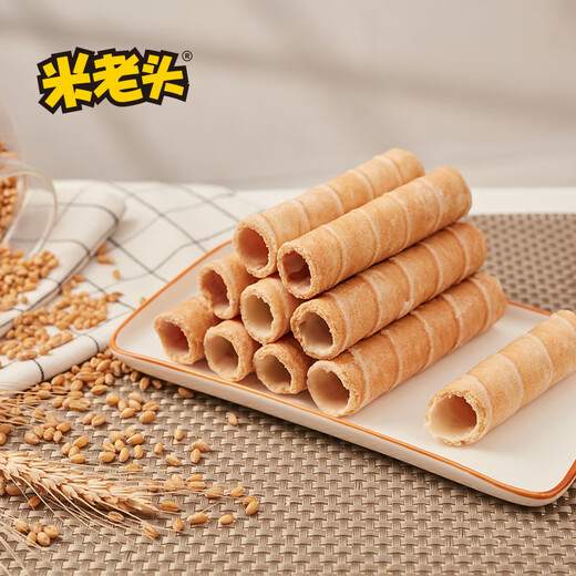 米老头超级威化棒巧克力味牛奶味672g早餐下午茶办公室小零食