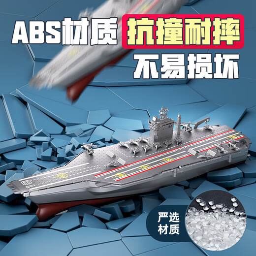 Holy STONE ferngesteuertes Boot-Flugzeugträgermodell, Kinder-Hochgeschwindigkeits-Schnellboot, Elektroboot, Flugzeugträger, Kriegsschiff, Wasserspielzeugboot, kann ins Wasser geworfen werden, 42 cm, wasserdicht versiegelt + lange Batterielebensdauer + Geschenkbox, hohe PS-Geburtstagsgeschenk für Jungen im Alter von 3–6–8 Jahren