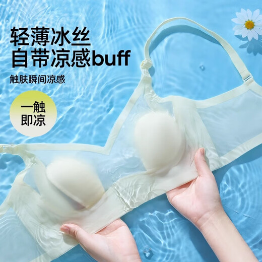 
Jingqi (JOYNCLEON) Pregnant women's lactation underwear thin summer style collection bra for postpartum feeding during pregnancy XLjwx23943