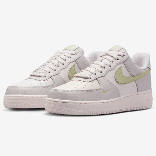 耐克NIKE女子休闲鞋空军一号 AIR FORCE 1 运动鞋IB3881-001白绿 38.5