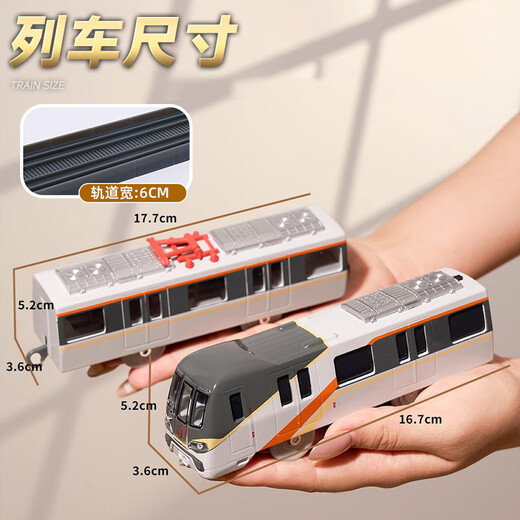 Yixuan Toy Guangzhou Metro Line 11 Model Alloy Electric Toy Toy Tore Train Детский поезда поезда.