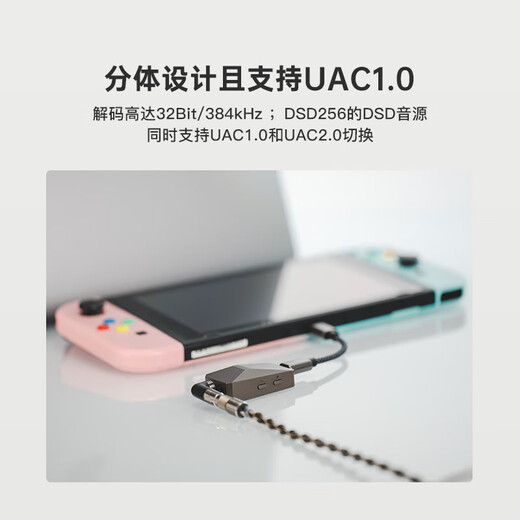 达音科（DUNU） DTC480 便携解码器耳放 手机HiFi设备安卓苹果手机通用4.4平衡3.5单端DSD256硬解 便携声卡功放 标配【送音乐会员+无损资源】