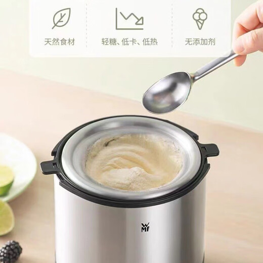 胖東来品质冰淇淋机家用甜筒DIY自制用德国电动水果雪糕冰激凌机全自动酸奶甜筒机 【主图同款】 220V~50Hz 37cm*21c