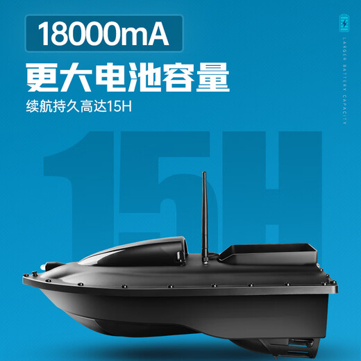 Anführer, um ein Nistboot-Fernbedienungs-Kontrollboot GPS High-Power-Haken und Köder Net Boat Fishing und Fischereiwerkzeug B [GPS+Automatische Rückkehr] Hochleistungs-Single-Lagerhaus zu machen