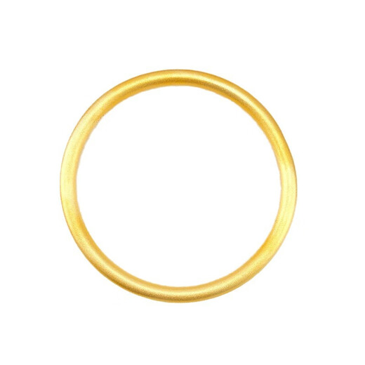 KZD999 pure sand gold jewelry, ancient method inheritance bracelet, non-fading sand gold country trend element circle bracelet for women, 3N ancient method inheritance bracelet, 58 circles, Lao Fengxiang quality