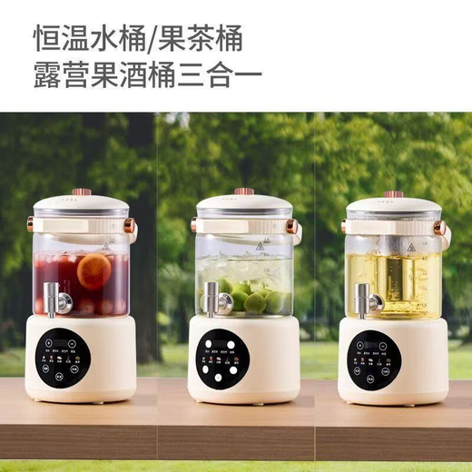 SPUCR Subo health pot 3 liters large capacity 316 heating plate multi-functional household tea boiler stew pot integrated teapot kettle flower teapot 3L 304 stainless steel heating plate + glass lid