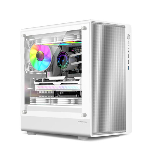 Jingyue B760/Core I5 ​​12400F/13400F/16G/RTX3060 AUSSTELLUNG COMPUTER GAME Konsole DIY Assembly Machine Chicken Chicken Lol Yongjie Game Computer Desktop Ganzmaschinenkonfiguration i3 12100F ohne Grafikkarte/16G/512G gepaart mit Jingyue GTX10