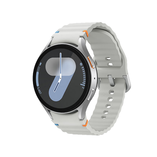 三星（SAMSUNG）Galaxy Watch7 智能手表/蓝牙通话/悬浮表盘/AI助力健康监测/生物传感器/运动手表 MT33 幻羽银 44mm 蓝牙版
