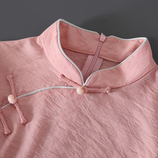 卡悠莱（KAYOULAI）茶服女禅服女高级感上衣白色仙气素雅连衣裙套装秋款中式唐装旗袍 紫色套装9207 2XL 均码