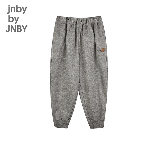 
jnby by JNBY new Jiangnan cloth children's clothing combination solid color trousers 25 spring boys and girls 1P2E12530 072/Medium miscellaneous gray 150 cm