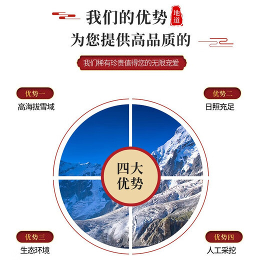 北京同仁堂藏区雪域冬虫夏草2根/克（规格）正宗虫草高海拔送礼佳品 2根/克(规格) 30根礼盒装