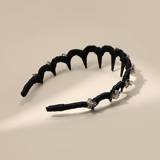 Chimera (CHIMERA) Light Luxury Hairband Women's Fluffy High-Skull Wavy Hairpin Face Wash Pressing Hair Bundle Headband Girl's Birthday Gift