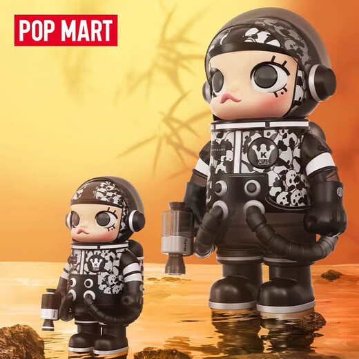 泡泡玛特POPMART SPACE MOLLY1000% MEGA珍藏系列 70cm大体潮玩落地摆件 美林的礼物1000%（70cm）