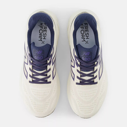 New Balance New Balance NB Мужская обувь для кроссовки Fresh Foam x 880V15 Легкая дышащая дыхательная спортивная обувь льняная белая белая/M880C15 40