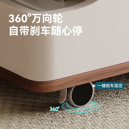 Dipu beweglicher Sofa Aufbewahrung Beizertisch mit Radschubkarren Tee Tischstaat Subventionierzimmer mittelalterlicher Stil Hebehaus 2492 kleiner Schubkarren Beizertisch-Lifted-Felsplatte Arbeitsplatte + Snap Brake Universal Wheel + Schublade