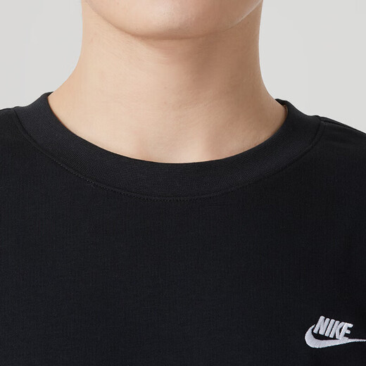 Nike (Nike) Sportanzug Herren 25 Herbst neue Mode Casual Sweatshirt Pullover Loose Casual Hosen Straighthose Männer Fn3889/010+HQ4423/010 m/170 [Empfohlenes Gewicht 110/130Jin [Jin gleich 0,5 kg]]