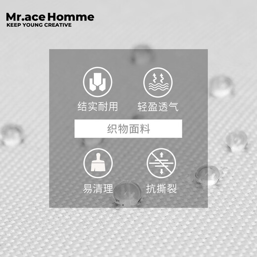 Mr.ace Homme吃货 大容量双肩包女ins小众学生书包初中电脑背包旅行 吃货系列 