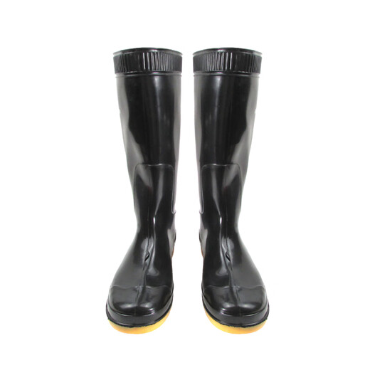 Luyan 301 Botas de lluvia Botas impermeables livianas High Tube High Tube Outdoor Sea Water Shoes Ways Women Wear ReseSistant Adulto Black High Tube 40
