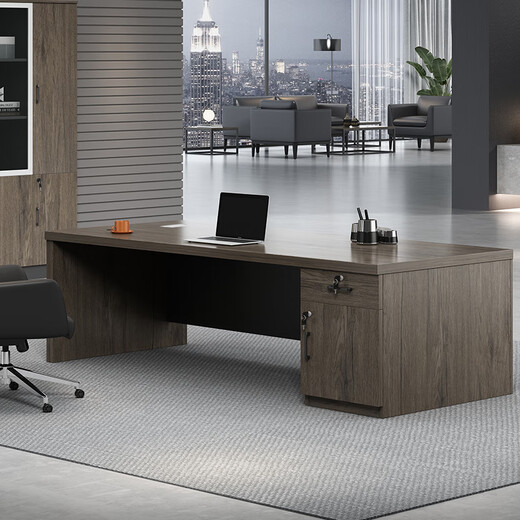Linlan boss desk desk supervisor desk office furniture simple modern president desk manager desk 1.8m does not include chair