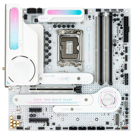 英特尔（Intel）酷睿12代CPU 铭瑄B760M终结者主板CPU套装 板u套装 电竞之心 B760M 瑷珈CROSS D5 i3-12100 盒装