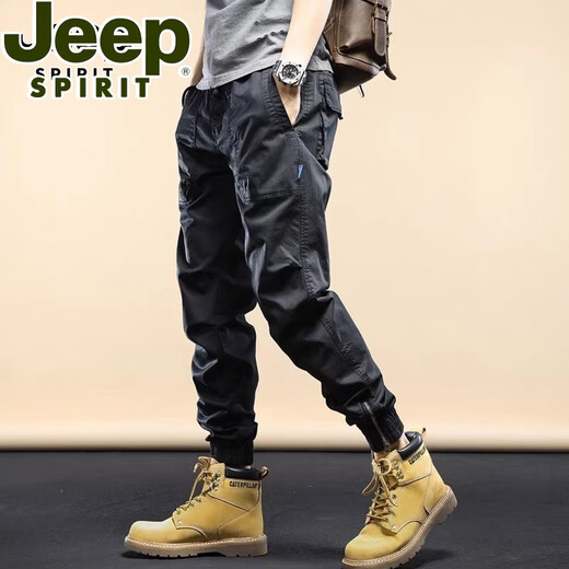 Jeep (Jeep) рабочие штаны весна и летние спортивные спортивные брюки на открытом воздухе.