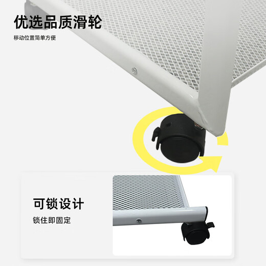 AEYAEY office bookshelf bookshelf bookshelf newspaper rack floor-standing information rack magazine rack single page display rack white