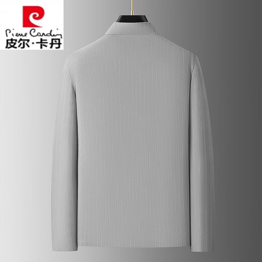 皮尔卡丹（pierre cardin）薄款防晒衣西装男士夏季西服轻薄新款冰丝速干单西休闲外套男上衣 698黑色 高品质防晒单西 3XL 【155-170斤】