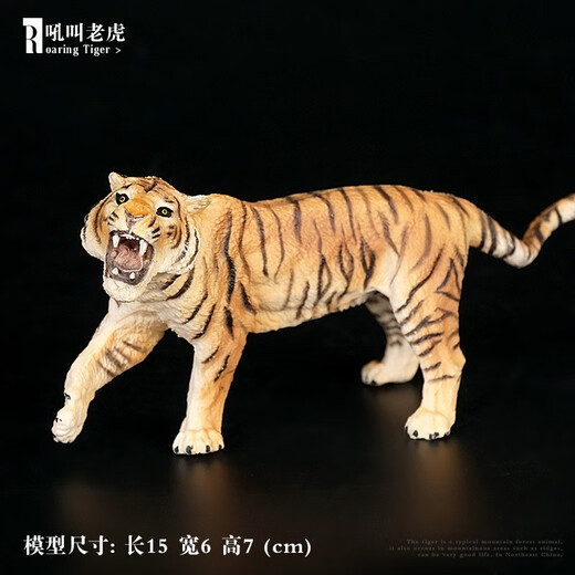 ZNMW儿童玩具仿真野生动物模型长颈鹿大象老虎狮子猎豹狼宝宝认知摆件 679大号白兔