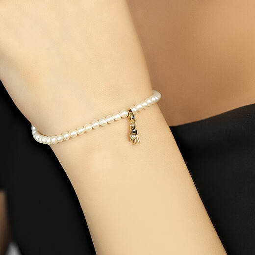 IosnIOSN 18K gold OK gesture pendant, sweet and cool niche design, unisex ins necklace bracelet, earrings pendant, light gold pendant-customized