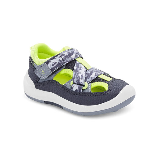 Stride riteStride Rite Unisex Kids Srt Surf Sandal, Gray Camo Gray Camo 5 Wide Toddler